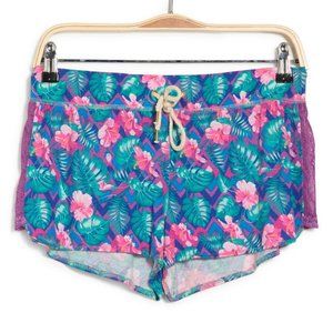 HONEYDEW Drawstring Lace Trim Lounge Shorts Size Medium